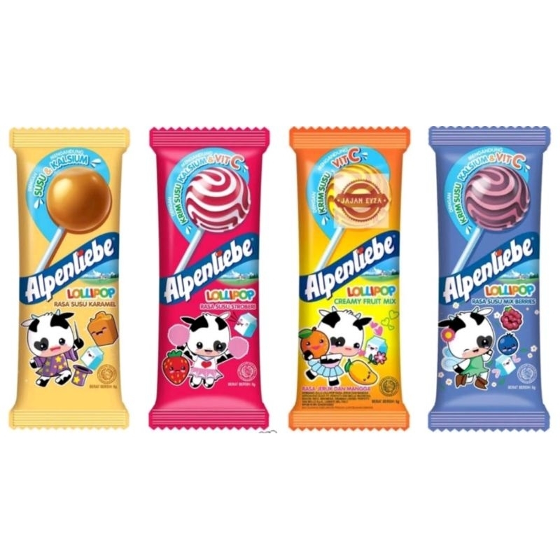 

alpenliebe lollipop (12pcs)