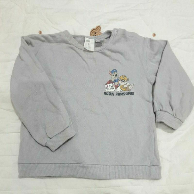 preloved sweatshirt anak hnm