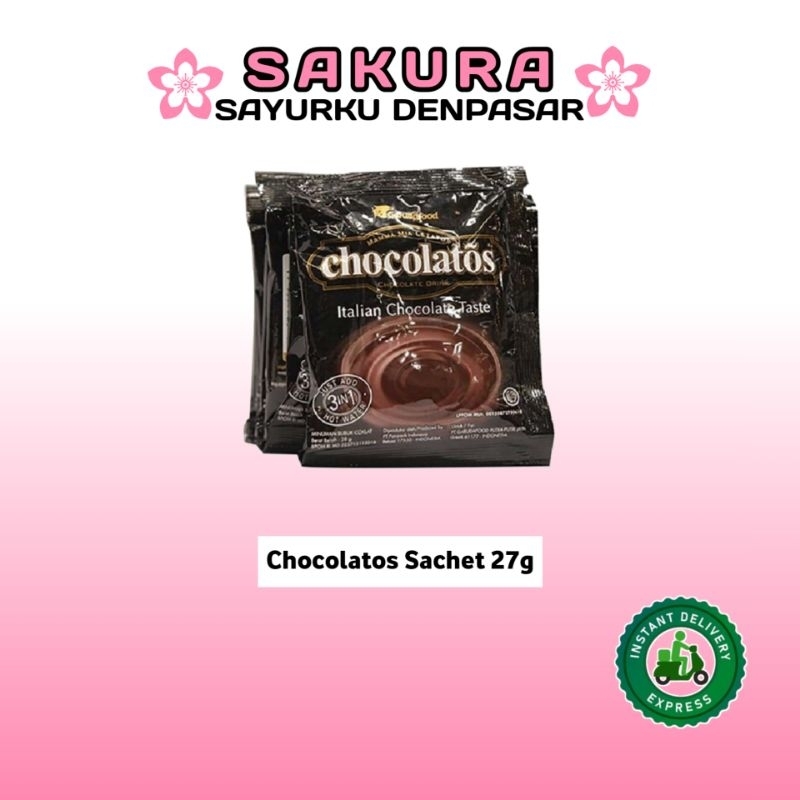 

Chocolatos Sachet 27g 1pcs - SAKURA