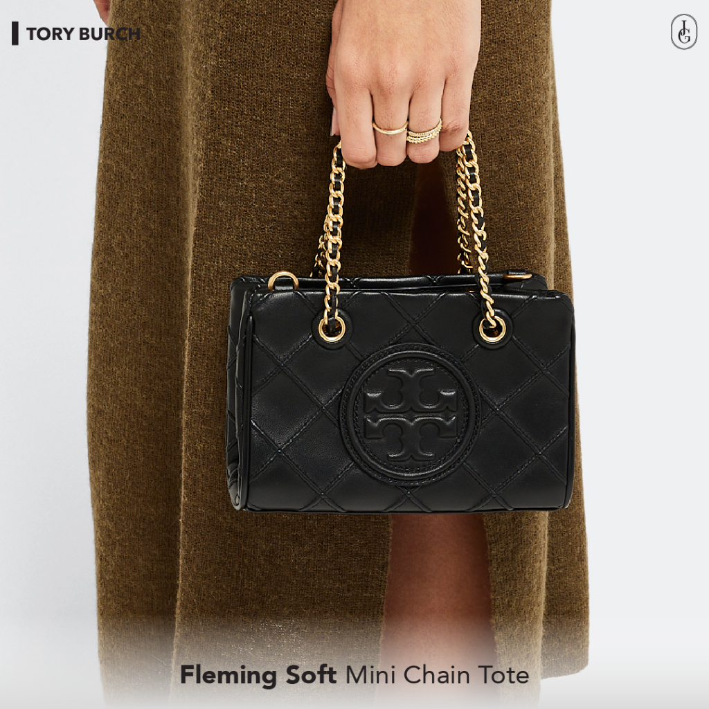 Tory Burch Fleming Soft Mini Chain Tote