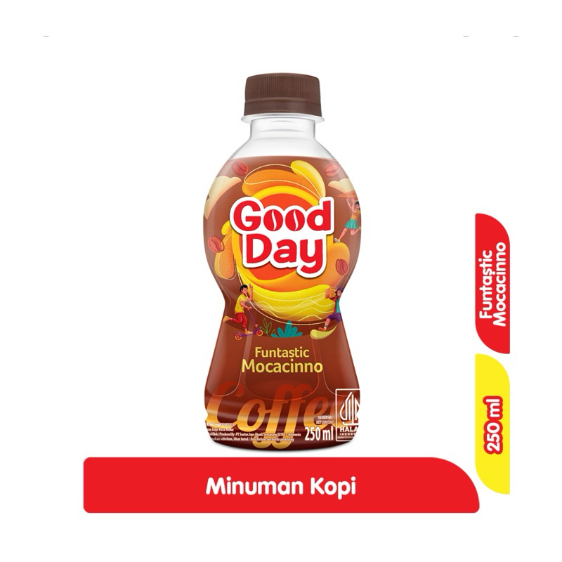 

Good Day Minuman Kopi Funtastic Moccacinno 250 ml