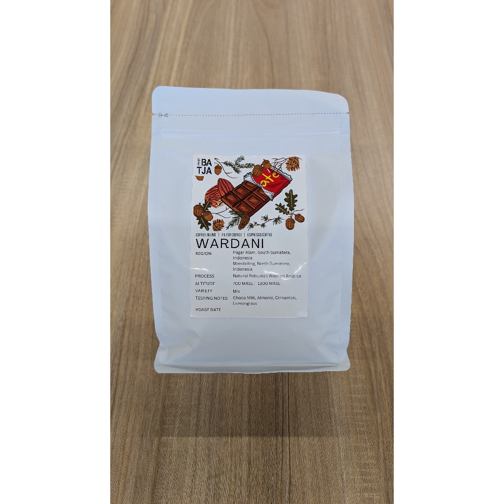 

BATJA Beans WARDANI - Coffee Blend | Filter Coffee | Espresso Coffee - 500 gram