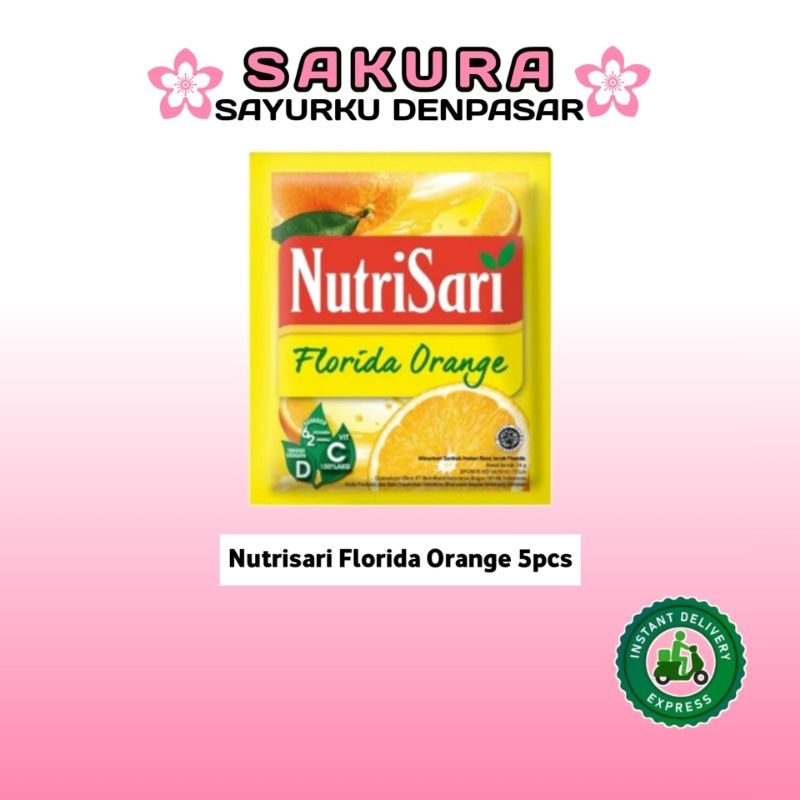 

Nutrisari Florida Orange 5pcs - SAKURA