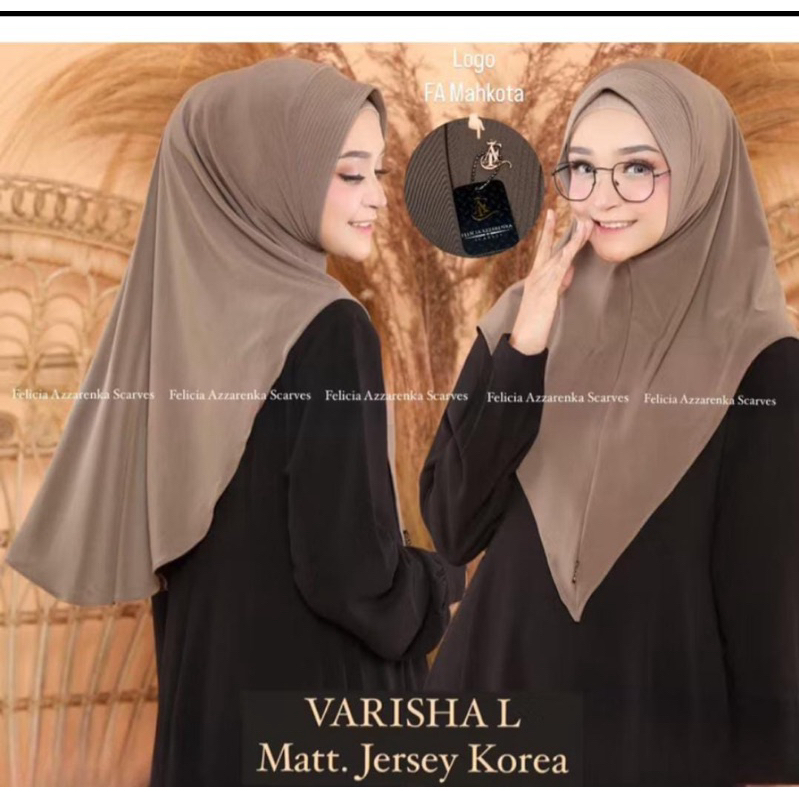 hijab varisha L jersy korea by felicia azzarenka