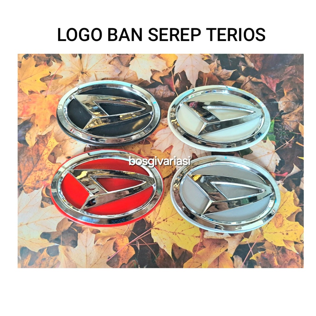 emblem Logo ban serep terios / cover tutup ban serep terios / logo tutup ban serep terios / terios