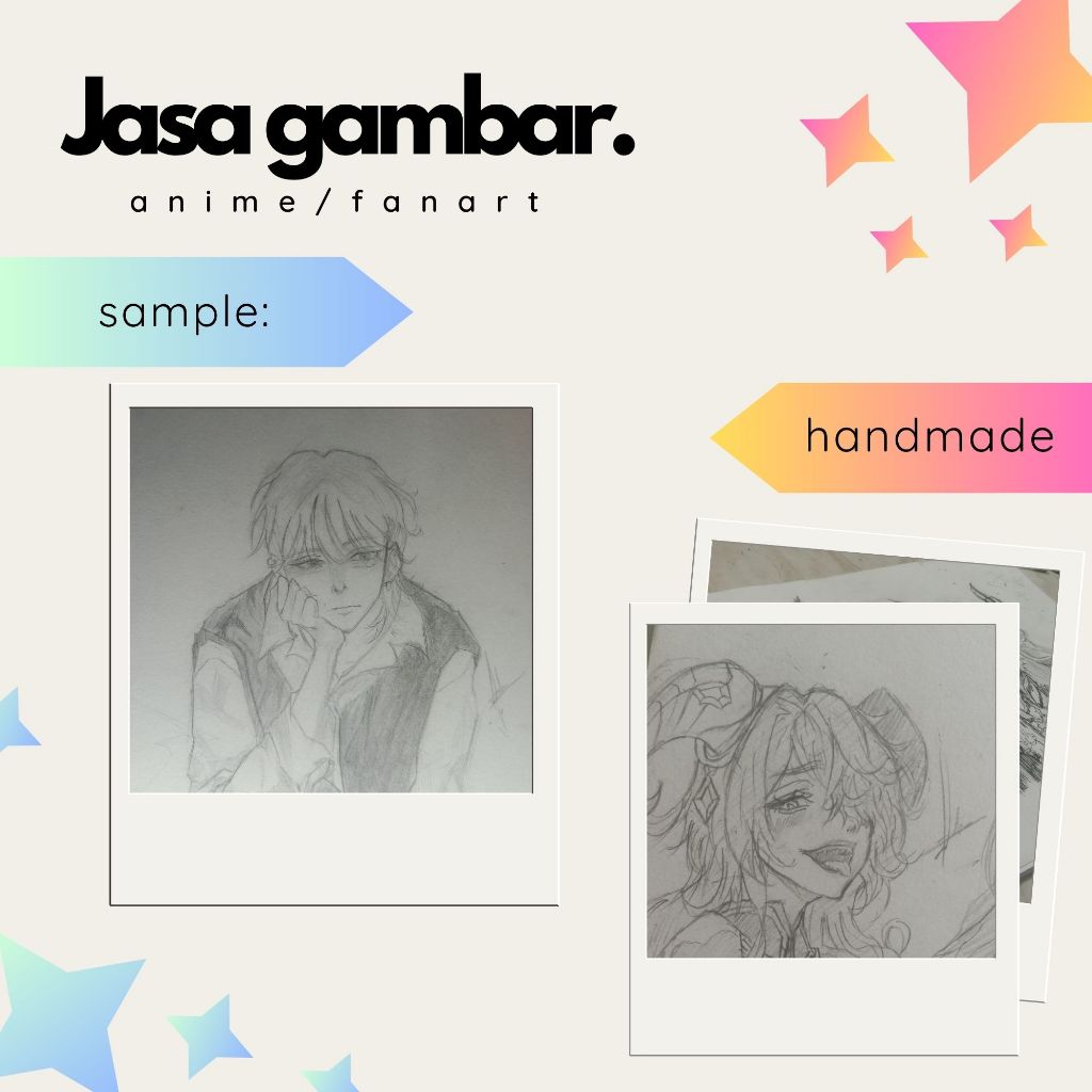 Kado Sketsa | Lukisan Anime / Custom Ilustrasi