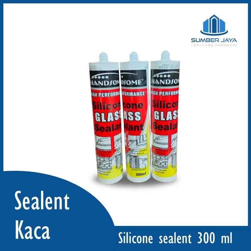 

Lem Kaca Sealant asam kaca Botol Clear Putih Hitam Coklat abu abu