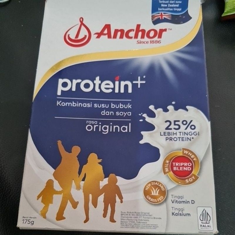 

Susu Anchor Protein Rasa Original isi 175gram
