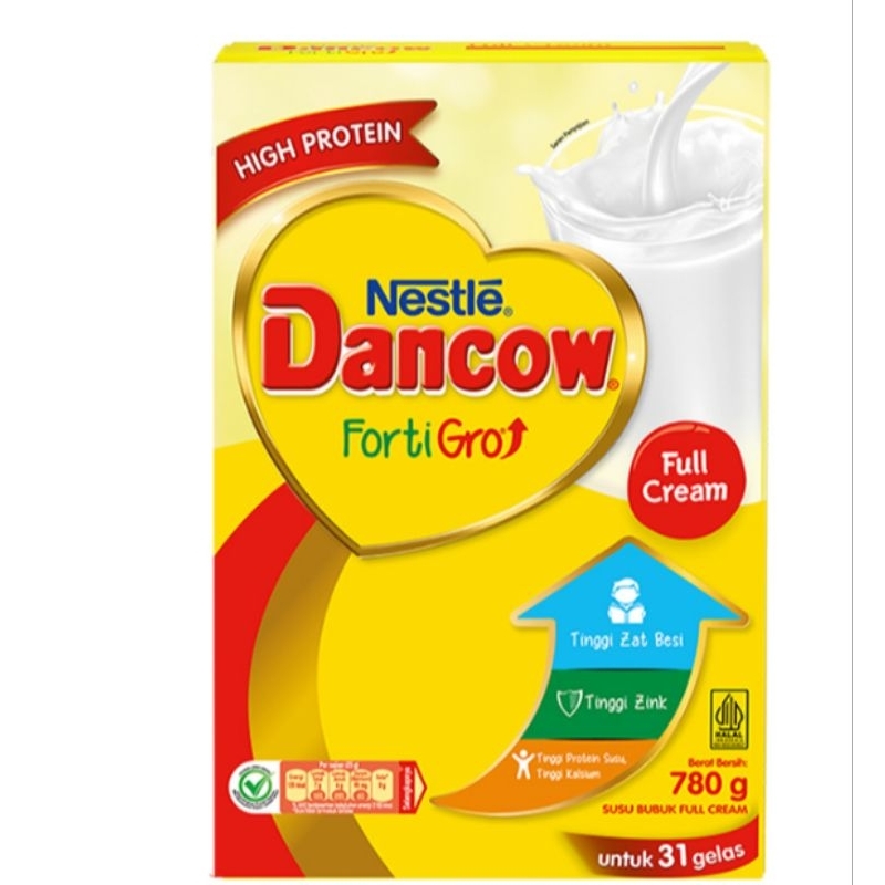 

Nestle Dancow FortiGro Susu Bubuk Full Cream 780 gram