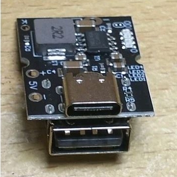 Modul Power Bank USB Type-C Step Up 18650 Lithium 5V 2A
