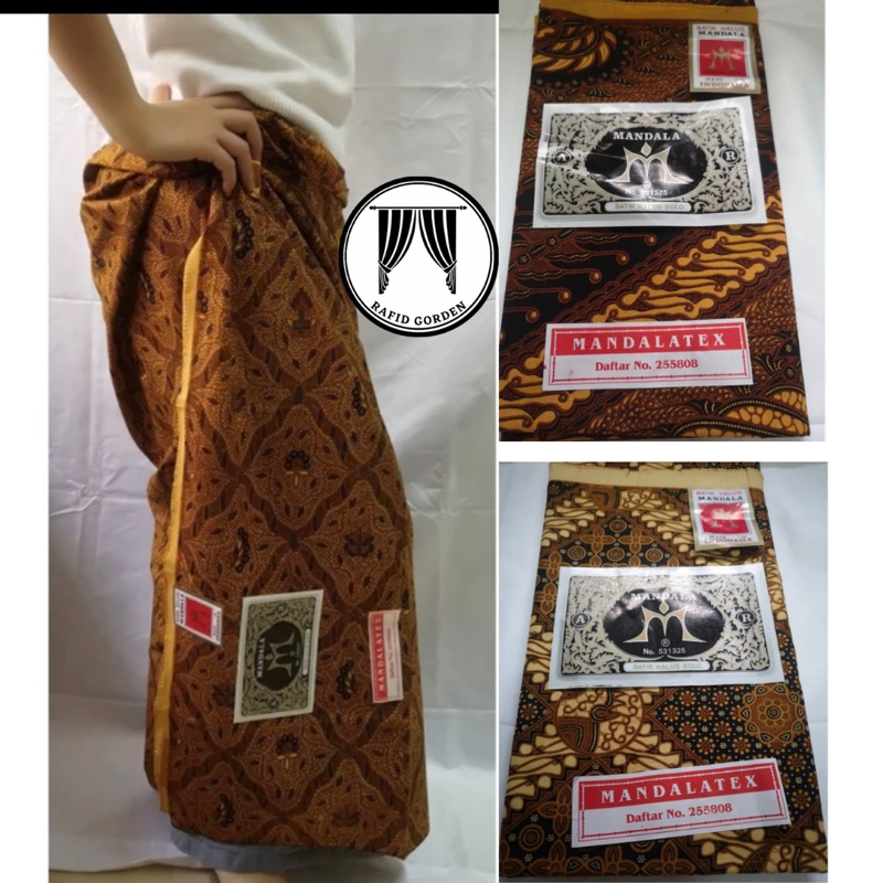 KAIN PANJANG BATIK MANDALA HALUS 2.2x1.1m