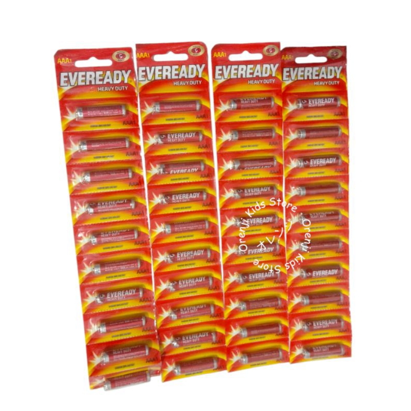 Batrai Eveready AAA & AA. Batrai Remote, batrai jam dinding