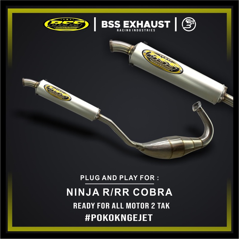 KENALPOT NINJA R/RR COBRA BSS EXHAUST