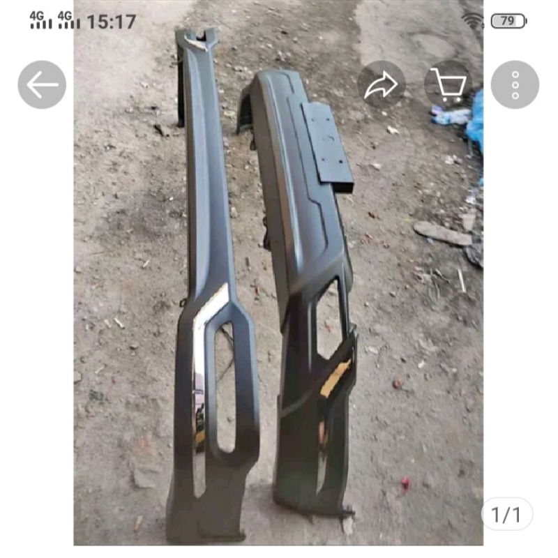 bodykit bumper depan belakang Innova reborn facelift 2021
