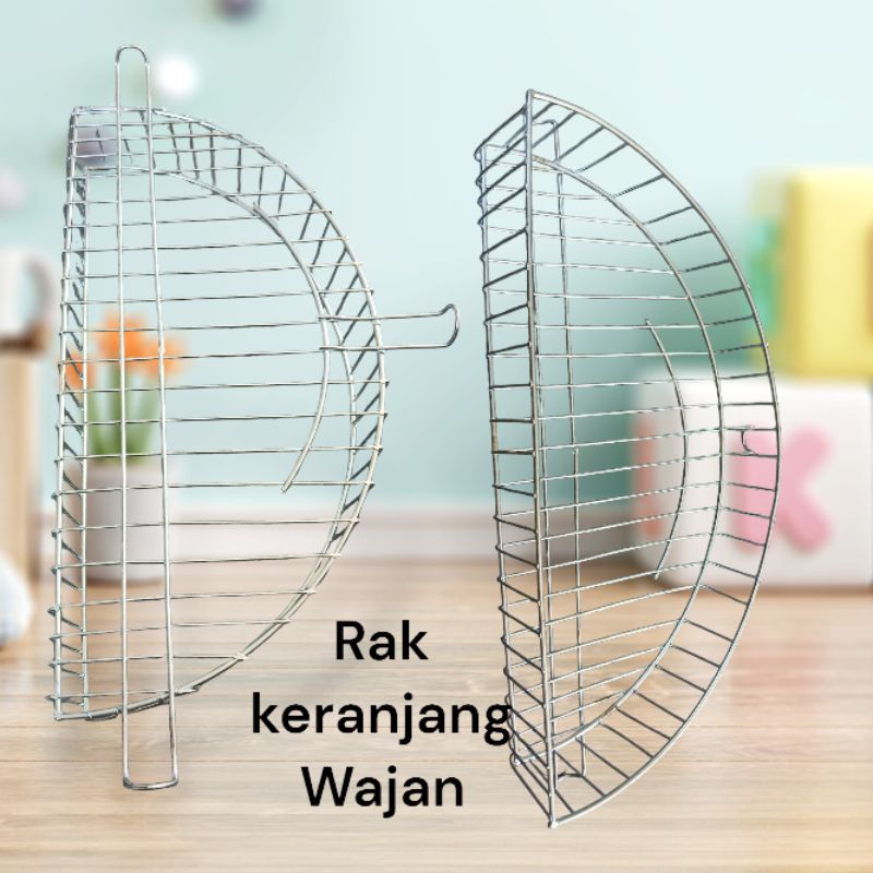 keranjang peniris minyak/ keranjang wajan /peniris minyak untuk wajan anti karat