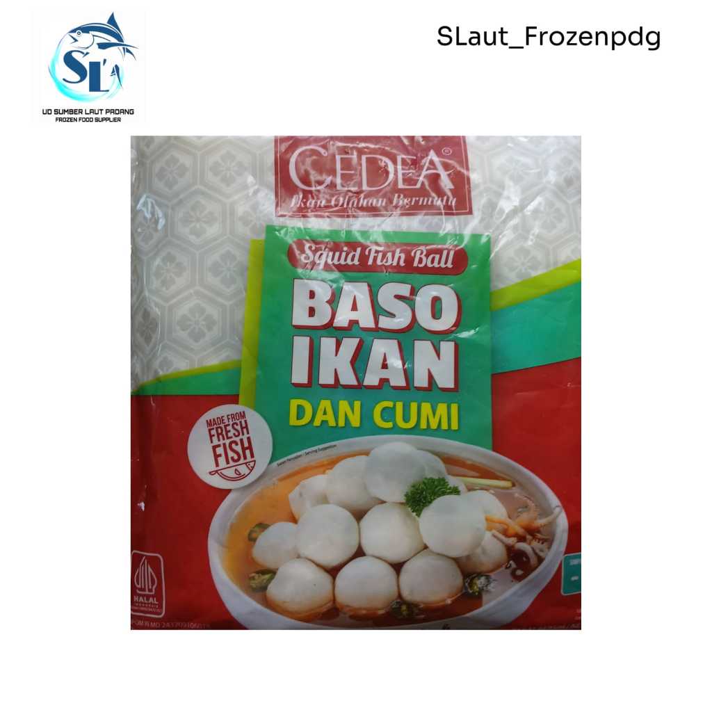 

Cedea Bakso Cuttlefish Ball ( Bakso Cumi)