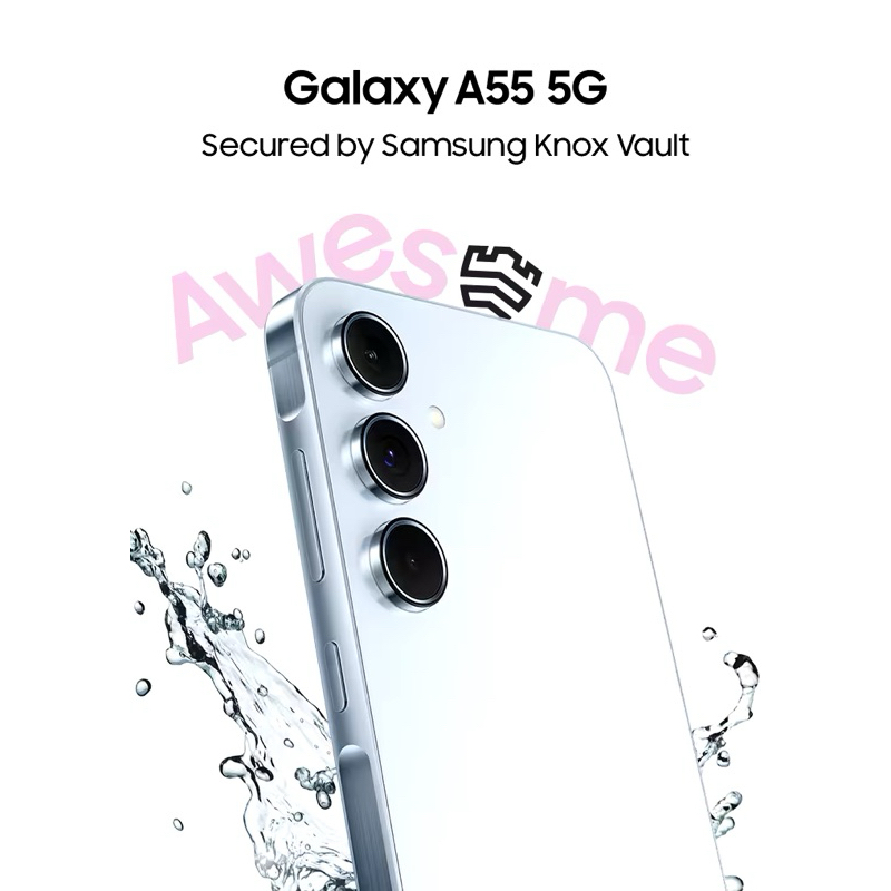 SAMSUNG A55 5G ram 8 & 12 GB INTERNAL 256 GB garansi Resmi Samsung