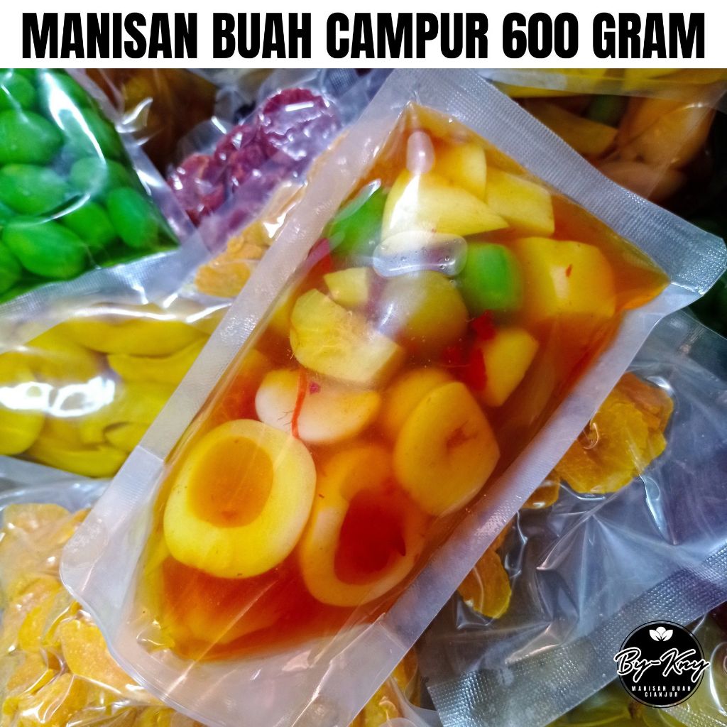 

Manisan buah campur 600 gram asinan buah campur manisan buah BY KNY