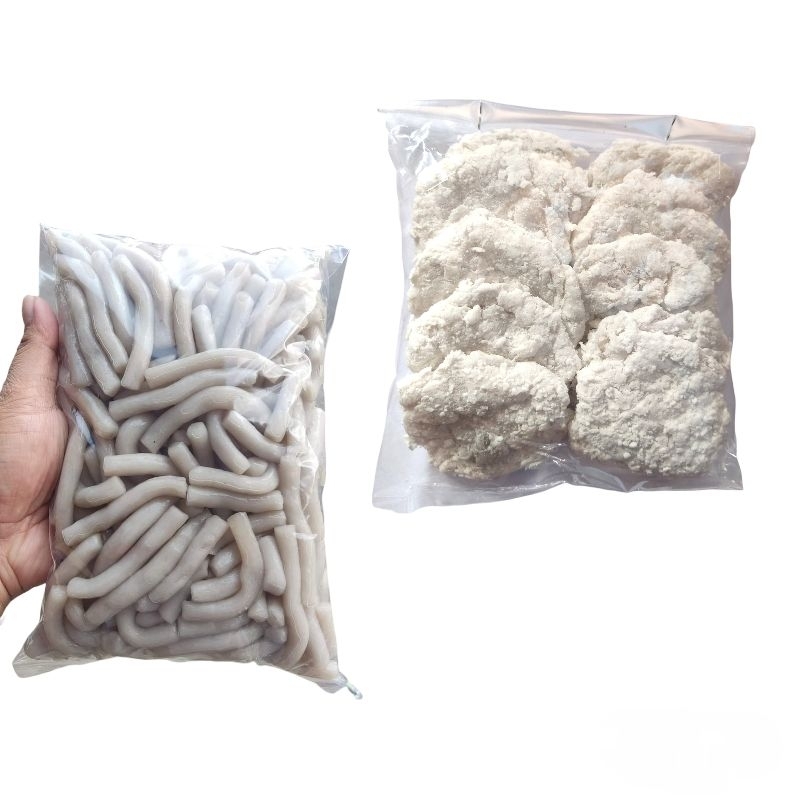 

otak otak ikan 1kg bundling cireng crispy 1pcs