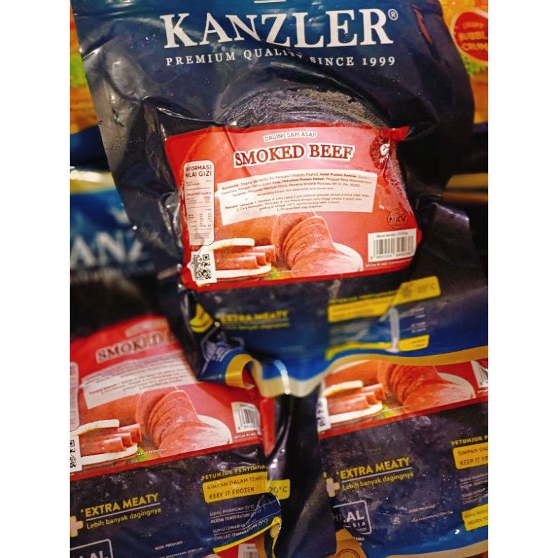 

Kanzler Smooked Beef 250 gram 12 slice