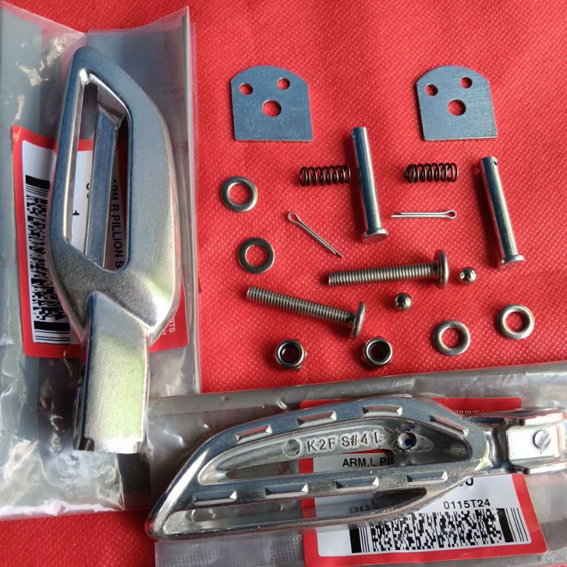 MASIH kak. step Original printilan Fullset kiri kanan foot step scoopy ori ahm untuk all vario 125
