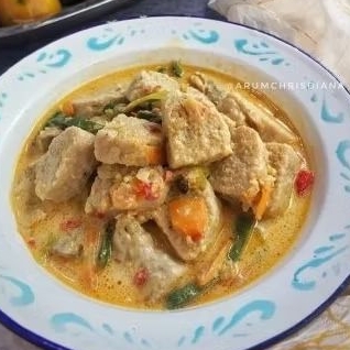 Masakan sayur lodeh kampung Tempe Gembus Menjes Bongkrek Dages