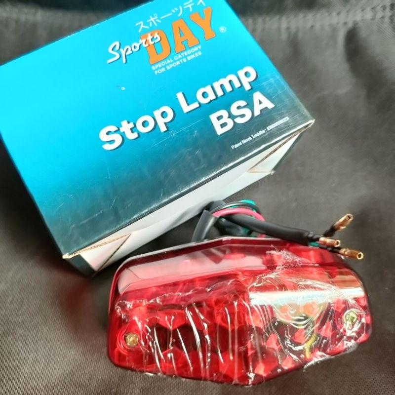 Lampu Stop BSA CB | lampu stoplamp belakang CB