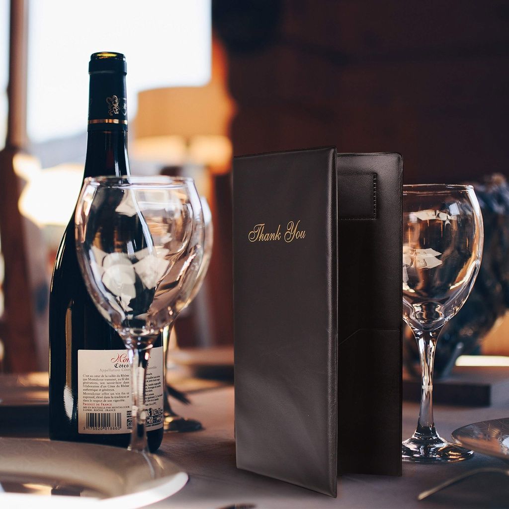 

Cover Bill Resto Kulit Buku Bill Tempat Bill Holder Restaurant Hitam Bill Cover For Restoran Bar Cafe