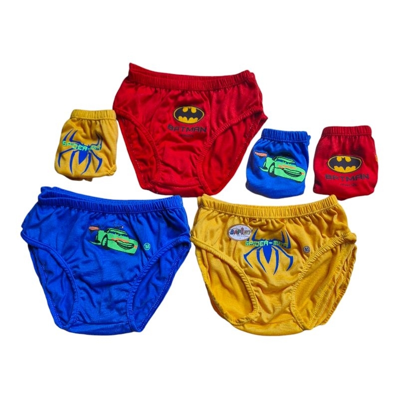 12 Pcs CD Anak Cowok Celana Dalam Cowok Murah