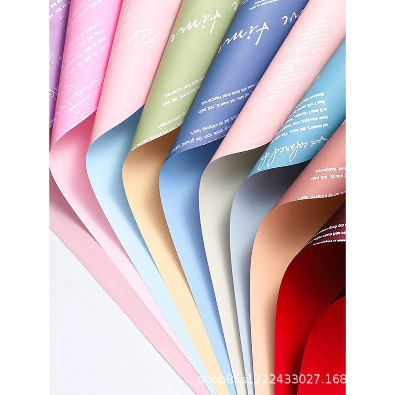 

{ISI 5 LBR }- BECOLLOR OF LOVE // KERTAS BUKET TULIS LOVE