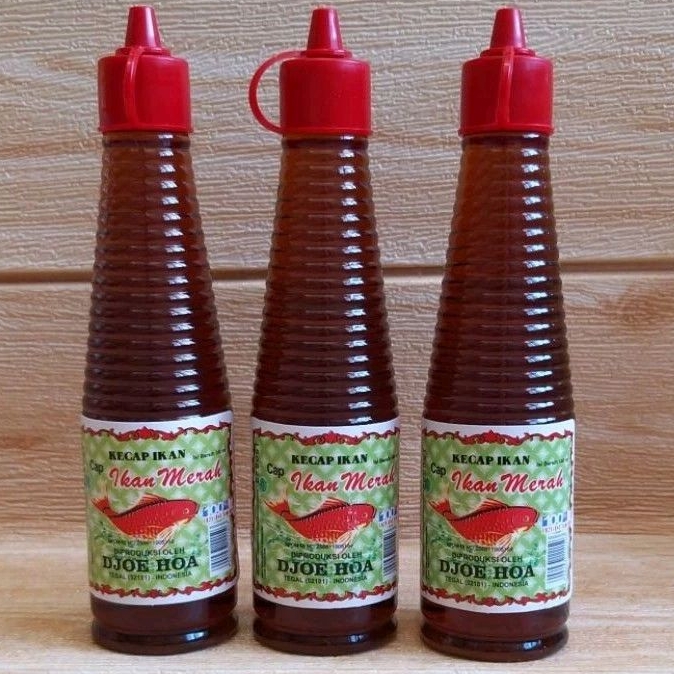 

KECAP IKAN DJOE HOA 140 ML CAP IKAN MERAH