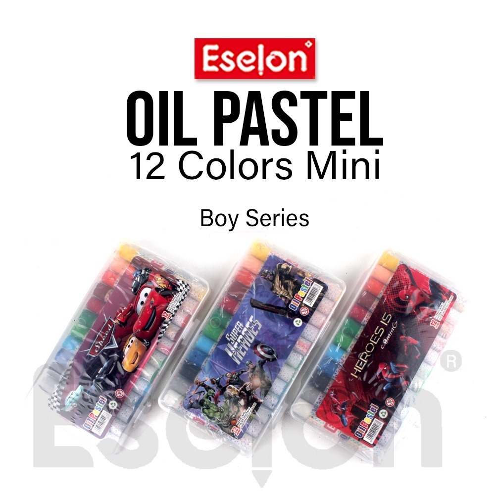 

Crayon MINI / Oil Pastel / Crayon 12 warna ukuran kecil