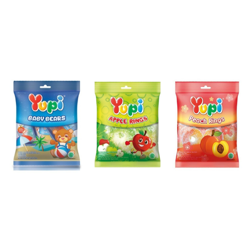 

YUPI PERMEN JELLY MINI BAG 45gr