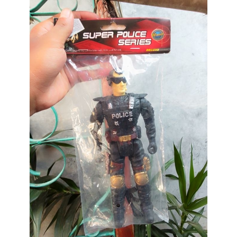 Mainan Anak Robot Polisi Police