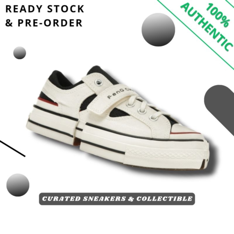 Converse Chuck 70 Ox Feng Chen Wang 2-in-1 Egret A08857C Authentic