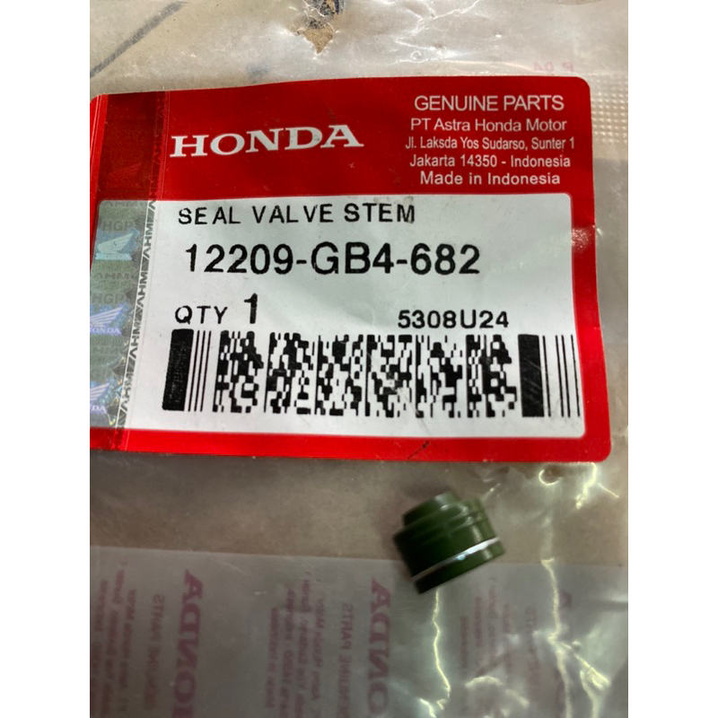 12209-gb4-682 Seal Valve Stem Seal Klep BeAT FI Vario 125 eSP 12209GB4682 12209-GB4-682 Seal Sil Kle