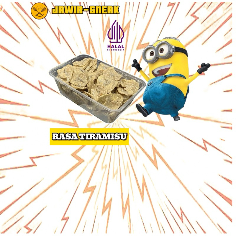 

KRIPIK PISANG RASA TIRAMISU/ PREMIUM 650gr