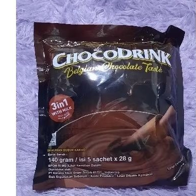 

Chocodrink 140 gram isi 5 sachet 28 gr