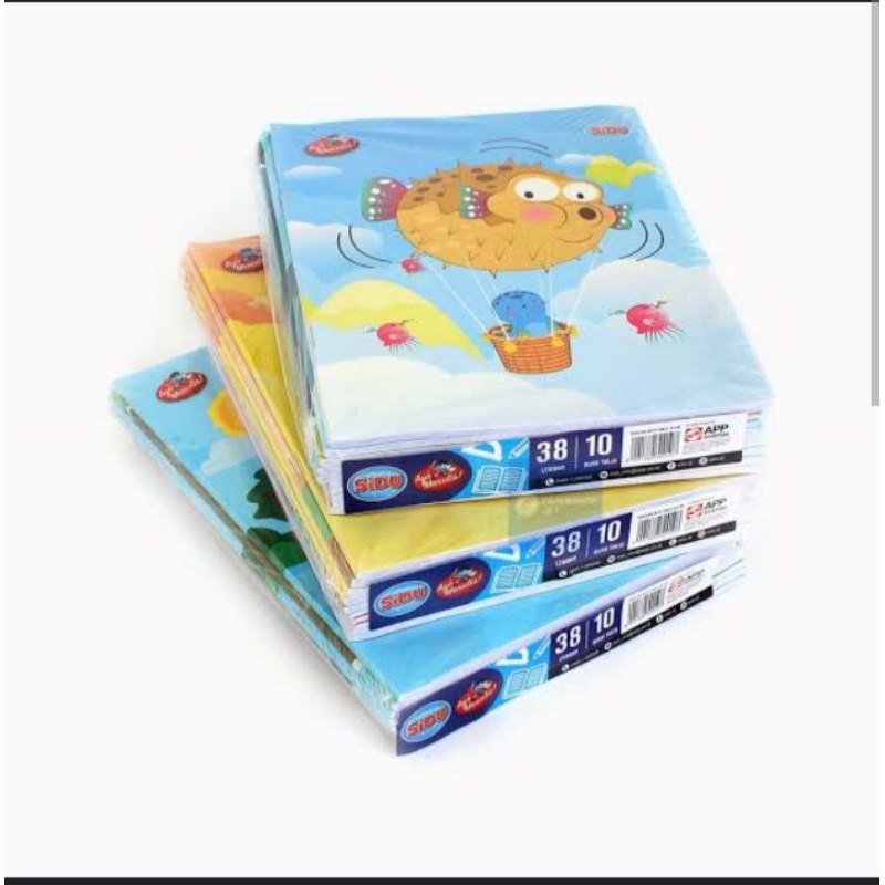 

BUKU TULIS SIDU ISI 32 lembar PACK (10Pcs)