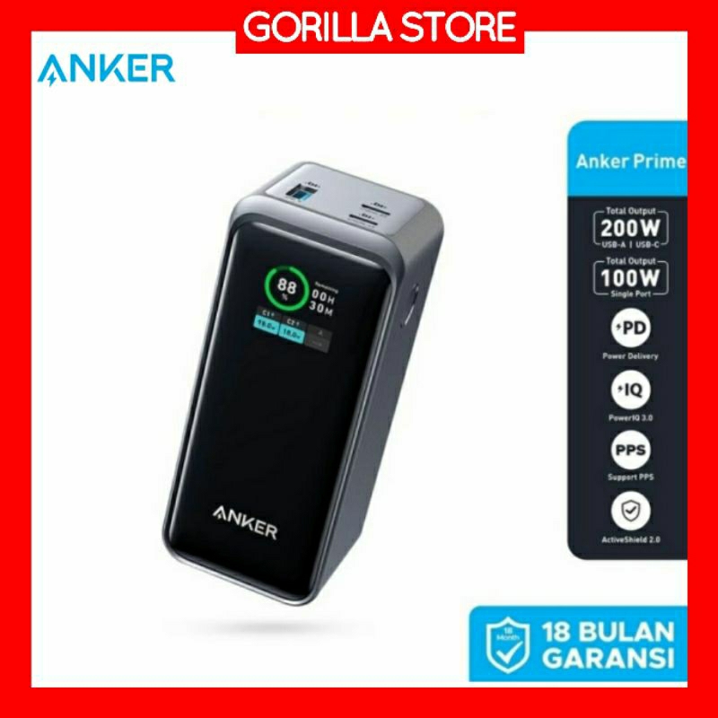 Powerbank Anker Prime 20000Mah - A1336