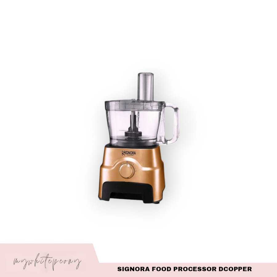 SIGNORA Food Processor Dcopper