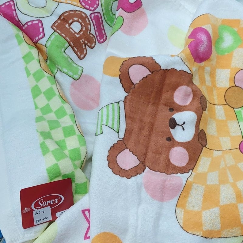 Sorex Handuk Mandi anak dan Dewasa