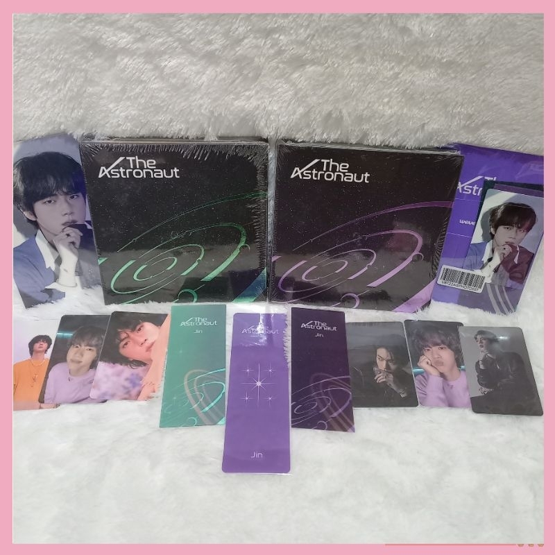 READYSTOCK JIN BTS SOLO ALBUM THE ASTRONAUT SEALED POB KTOWN4U  WEVERSE M2U SOUNDWAVE