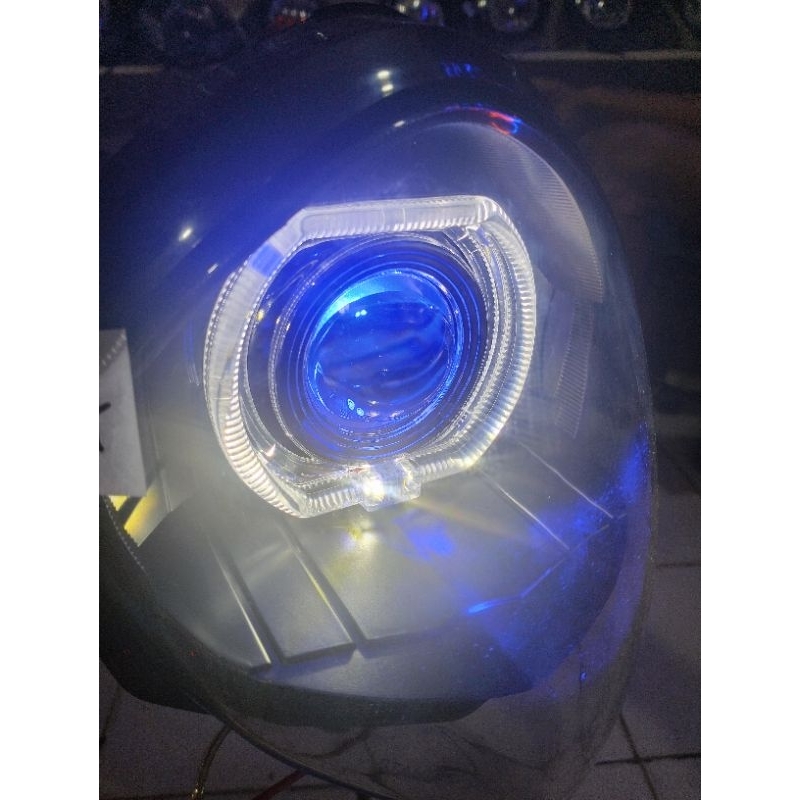 Lampu depan Vixion old daymaker