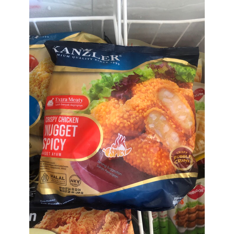 

Kanzler crispy nugget 450gr
