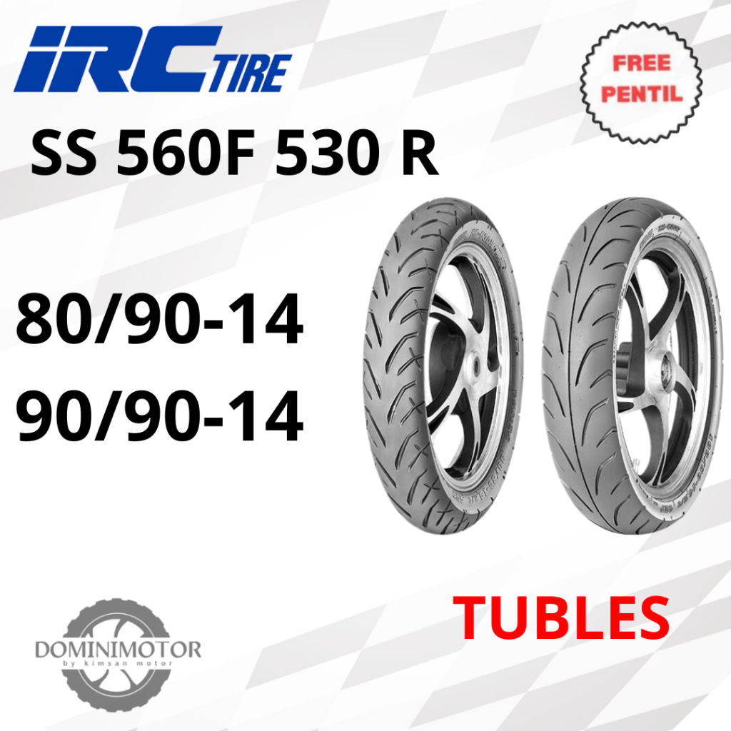 IRC SS 530F SS 530R Ban Motor Ring 14 Ban IRC Tubles Ban Ring 14