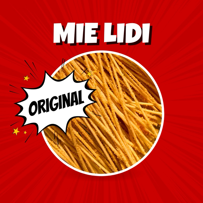 

Mie Lidi 100gr