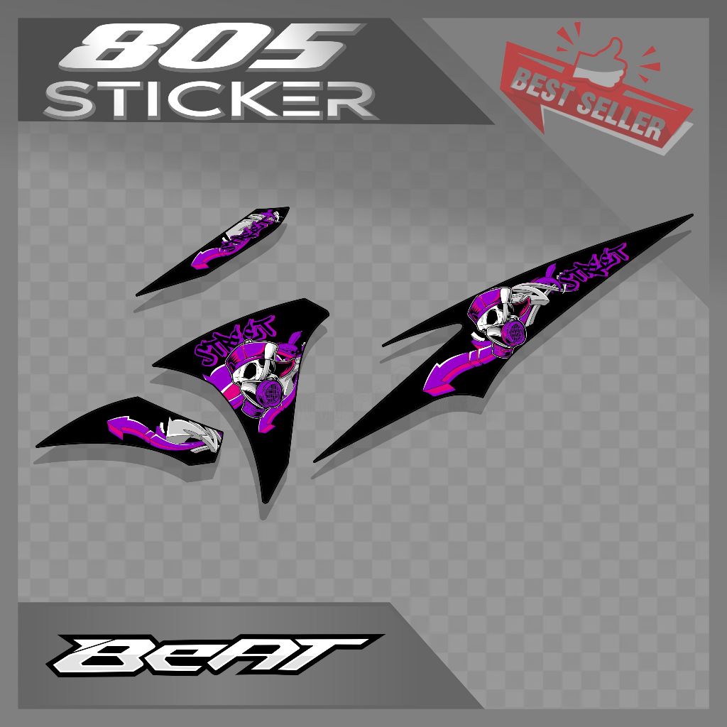 STIKER STRIPING BEAT STREET NEW/STRIPING BEAT 2024/STIKER MOTOR BEAT STREET 2024