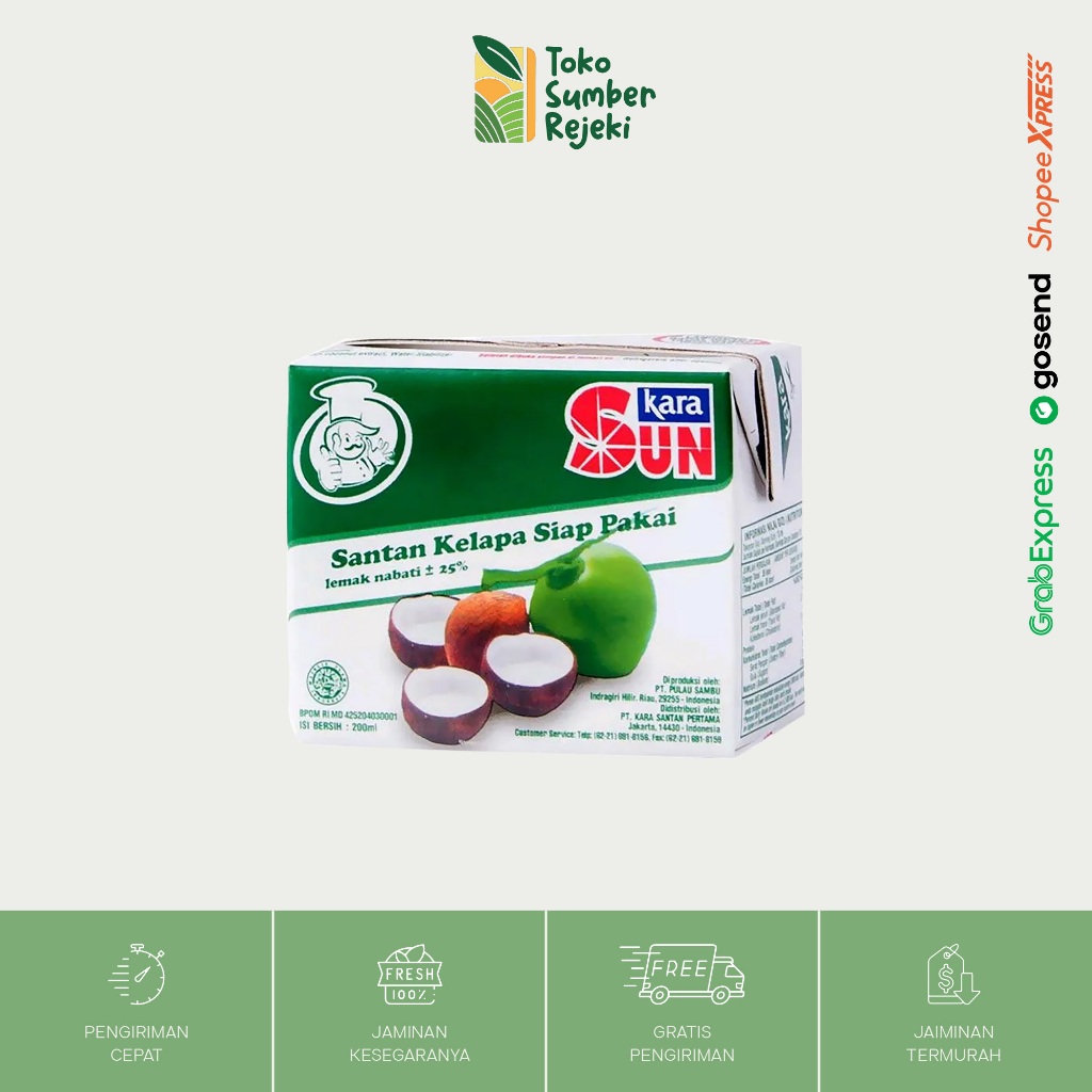 

Sun Kara Santan Siap Pakai - Toko Sumber Rejeki Yogyakarta