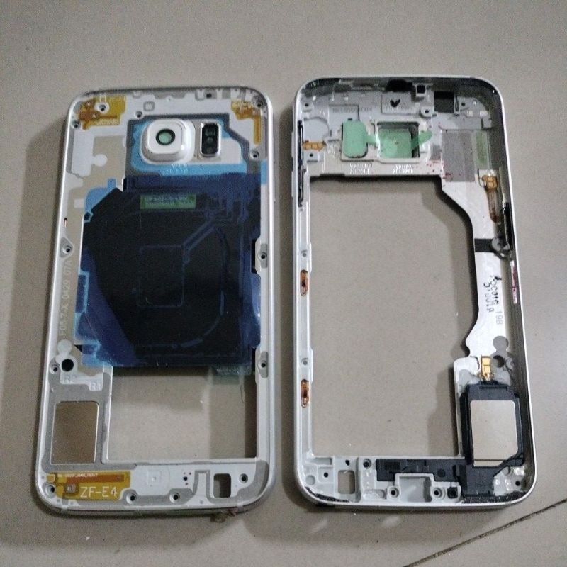 BEZEL TULANG TENGAH FREME SAMSUNG S6FLAT/S6 FLAT